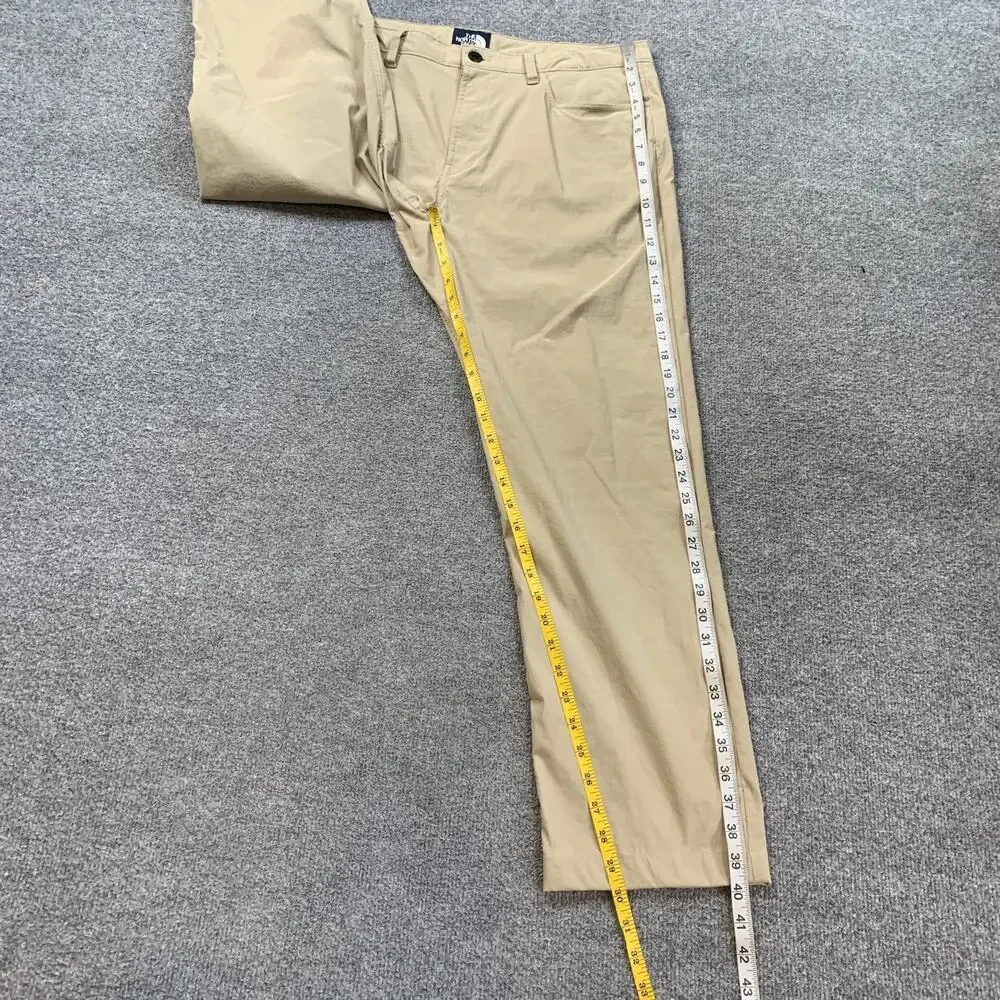 The North Face Pants Mens 36 Tan Sprag Lightweight Stretch Nylon Hiking Travel
